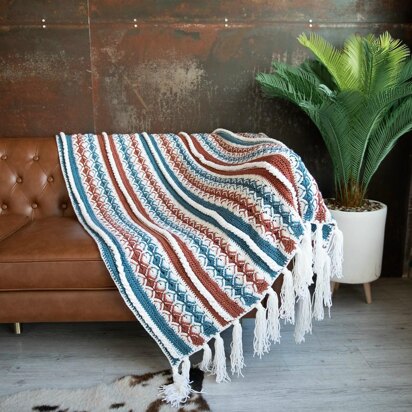 Ropes and Wheels Blanket