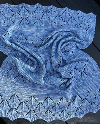 Sleepy Sailor Baby Blanket