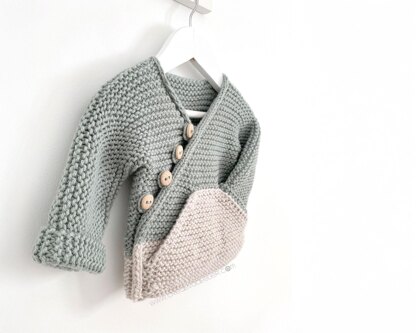 6-12 months - COMFY Knitted Jacket