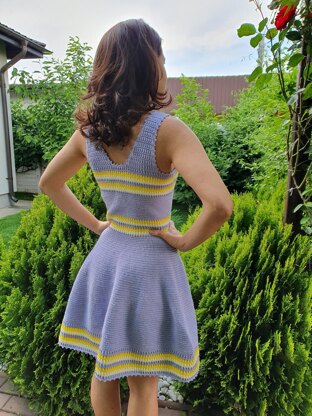 Crochet dress for summer