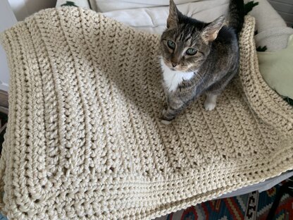 Super Chunky Crochet Throw