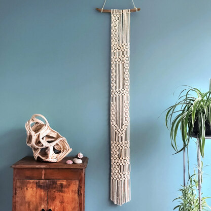 Wool Couture Deep Love Macrame Wall Hanging DIY Macrame Kit