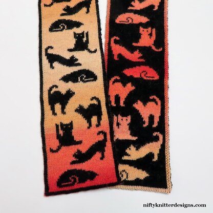 Cat Yoga Scarf