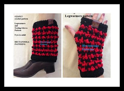 2243LT- Legwarmer Texting Gloves