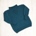 Ladies teal sweater