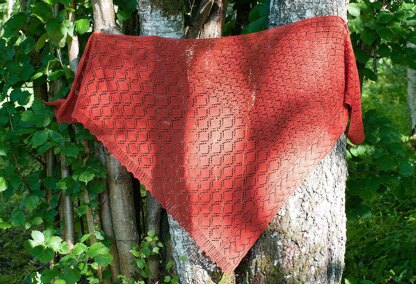 Busy Bee shawl