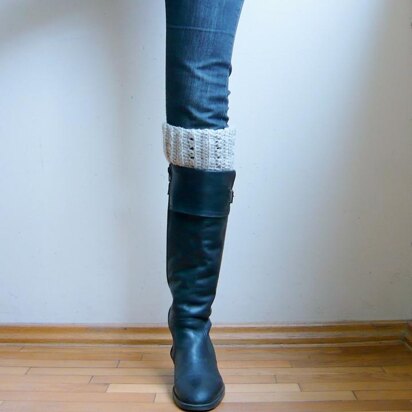 Ribbed Boot cuffs legwarmers