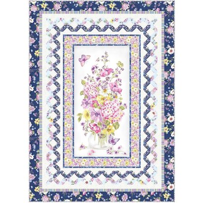 Michael Miller Fabrics Delicate Beauty Quilt - Downloadable PDF