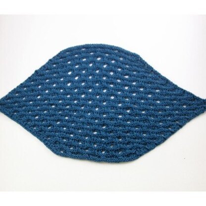 502 Sapphire Headscarf - Knitting Pattern for Kids and Adults in Valley Yarns Charlemont