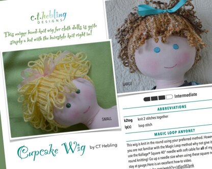 Cupcake Wig - kp1414