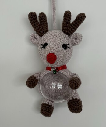 Snowman & Reindeer Baubles for Christmas