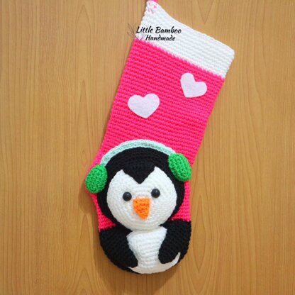 Penguin Christmas Stocking