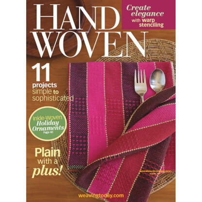 Handwoven Magazine September/October 2023