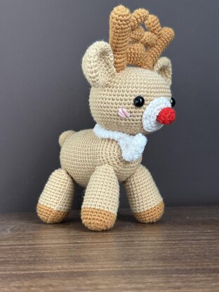 Reindeer Crochet Pattern PDF