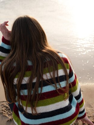 Striped Muse sweater