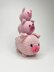 Hurka, the cylinder piglet crochet pattern