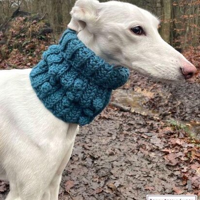 Doggy Bobble Snood by Melu Crochet