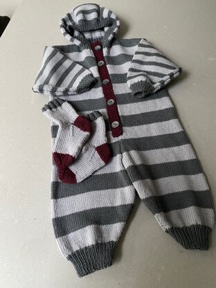 Baby grow and socks