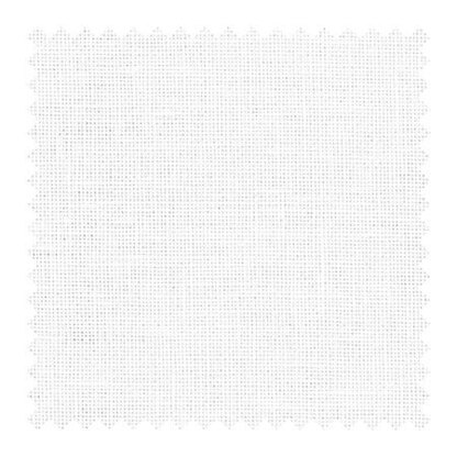 Zweigart Cashel Leinen 11 Stiche/cm (68 x 99 cm) - Weiß