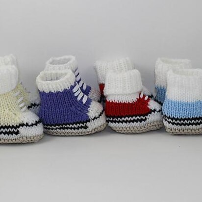 Chunky Baby Basketball Booties