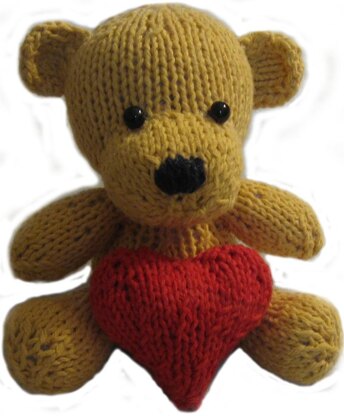 Knitkinz Bear for Your Office