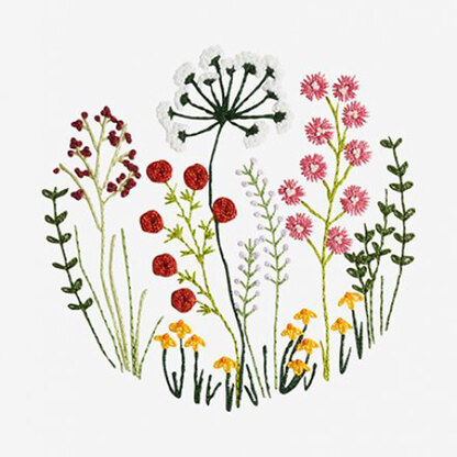 Embroidered Wild Flowers: Patterns Inspired by Field and Forest (Make Good:  Japanese Craft Style)