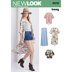 New Look Misses' Easy Jackets with Length Variations 6378 - Paper Pattern, Size A (XS-S-M-L-XL)