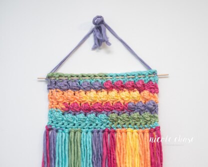 Rainbow Dreams Wall Hanging