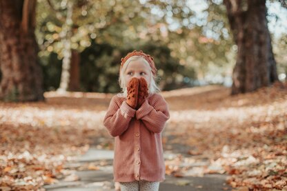 Popcorn Beanie and Mittens