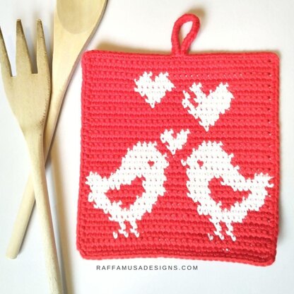 Love Birds Potholder