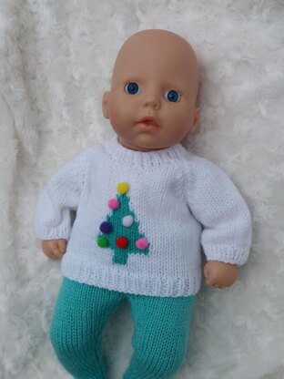 Baby doll festive sweaters