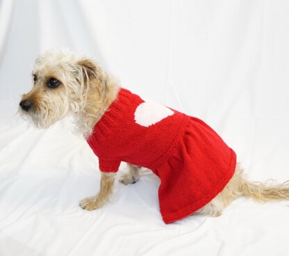 P07 Sweetheart Dog Dress