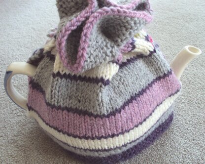 Flower Fairisle Tea Cosy