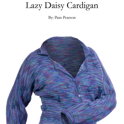 Lazy Daisy Cardigan in Lorna's Laces Shepherd Sport