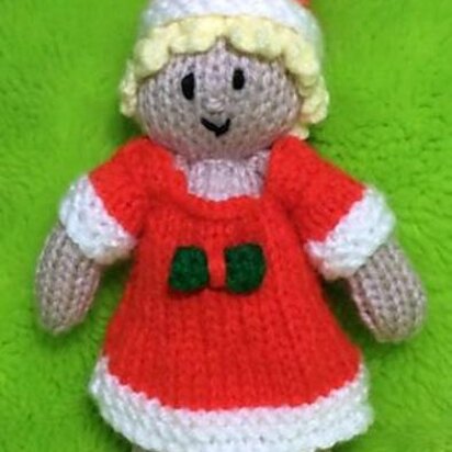 Holly Christmas Doll