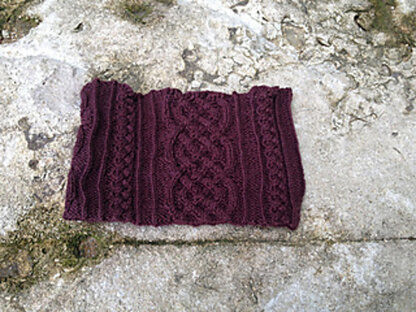 Pent-Up Cabled Mitts in Cascade 220 Superwash Aran Splatter - A304 - Downloadable PDF