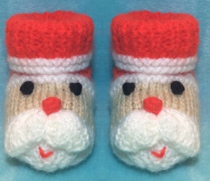 Santa Baby Christmas Booties