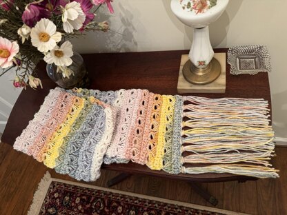 QUICK & EASY Broomstick Scarf