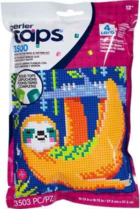 Perler Cap Pattern Bag - Sloth