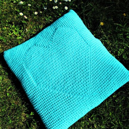 Textured Heart Cushion