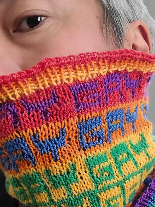 Rainbow Pride Cowl