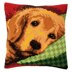 Vervaco Sleepy Little Dog Cross Stitch Cushion Kit - 40 x 40 cm