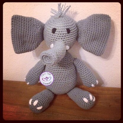 Elephant Amigurumi Toy