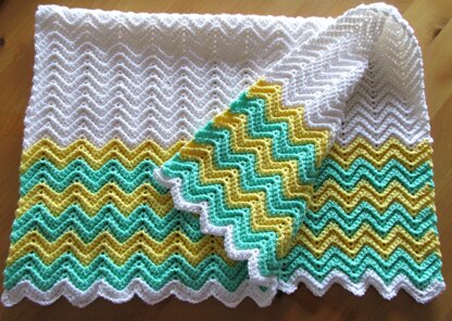 Baby's Crocheted Blanket (Easy)
