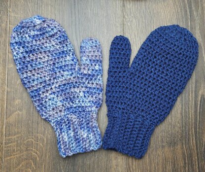 Daddy's Simply Easy Mittens Pattern