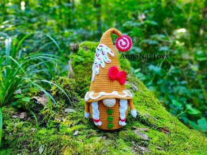 Сhristmas gingerbread gnome girl