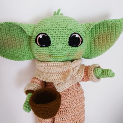 PATTERN/ Yoda Inspired Newborn Outfit/ Crochet / English US Terms