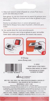 EK Success Disney Confetti Punch - Mickey Ears