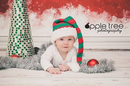 Striped Stocking Cap - Santa or Elf Hat
