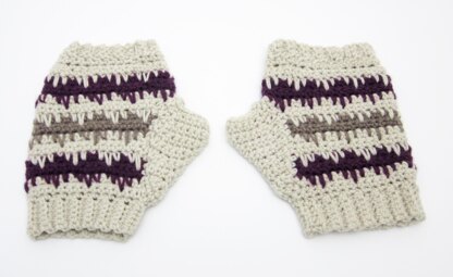 Easy Argyle Men's Mitts